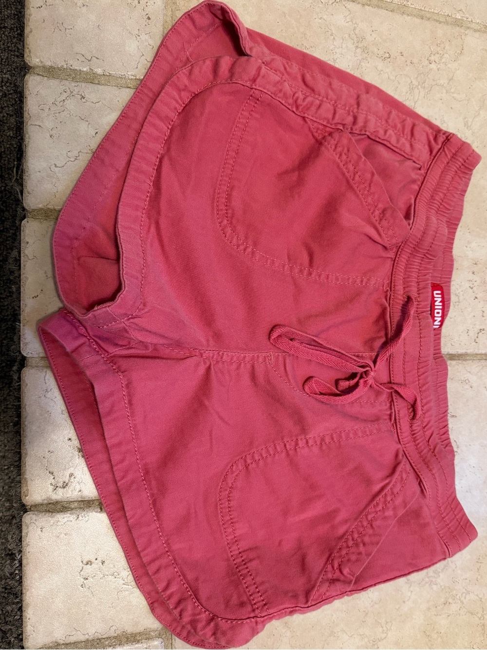 UNIONBAY Rose Pink Drawstring Athletic Shorts